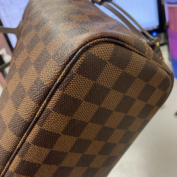 LOUIS VUITTON Neverfull PM Damier Ebene Authentic - Picture 14 of 16